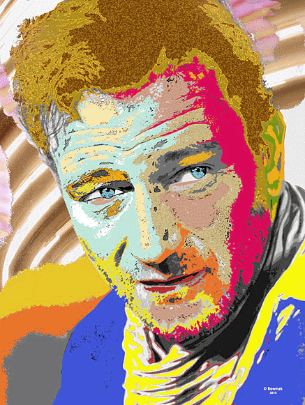 John Wayne Pop Art Portrait