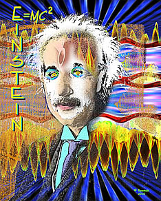 Albert Einstein - world famous scientist